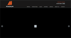 Desktop Screenshot of magnumco.com